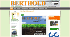 Desktop Screenshot of berthold-entsorgung.at